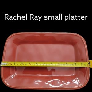Rachel Ray Burgundy small platter